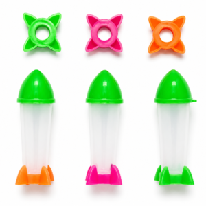 Rocket with stand