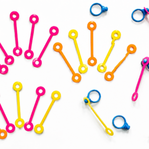 Round Stick Blue Ring
